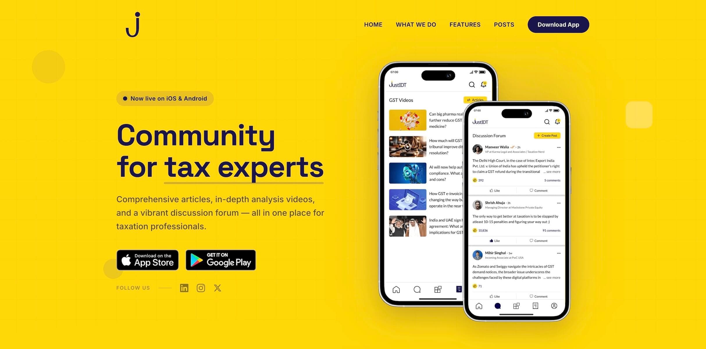 J the App product engineering project