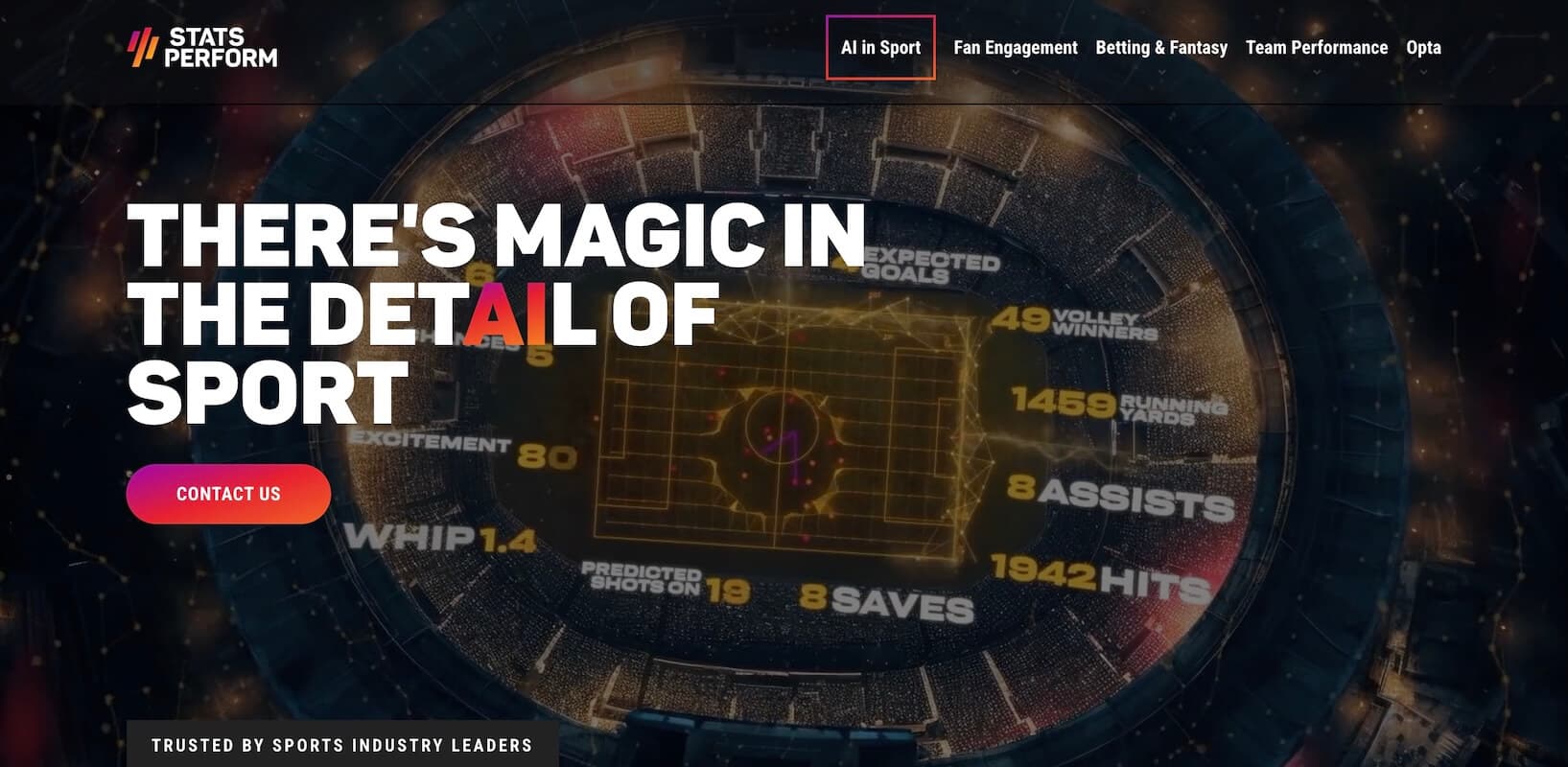 Stats Perform real-time sports data analytics platform