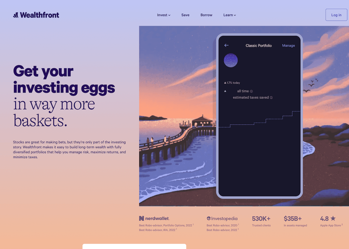 Wealthfront automated investment management platform